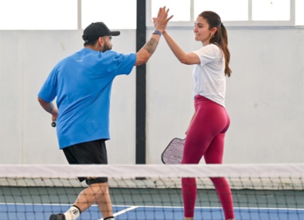 Anushka Sharma and Virat Kohli join Pickleball match with RCB squad