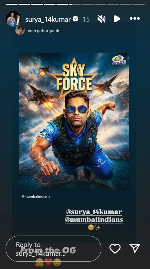 IPL 2025: Veer Pahariya celebrates Mumbai Indians' IPL win with a nod to Sky Force, Surya Kumar Yadav calls him the ‘OG’