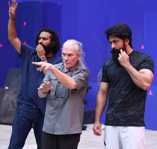 Yash and Mad Max stunt director Guy Norris begin filming high-octane action sequences for Ramayana; see pics