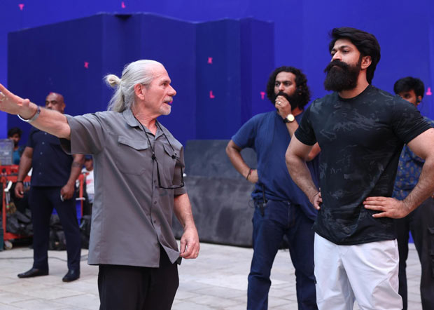 Yash and Mad Max stunt director Guy Norris begin filming high-octane action sequences for Ramayana; see pics