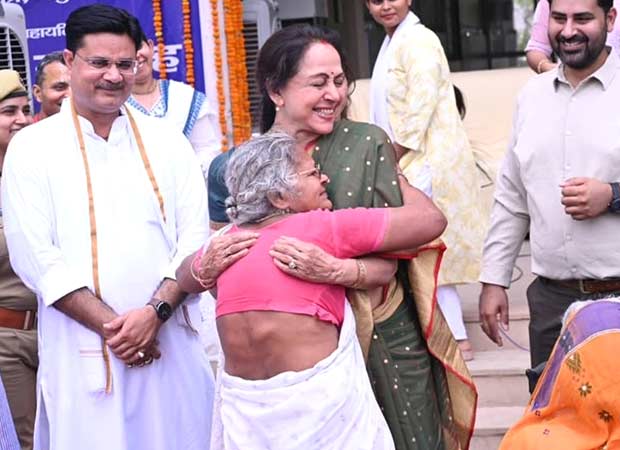 Hema Malini shares heartfelt moments and gifts golf cart to Vrindavan widows; watch : Bollywood News