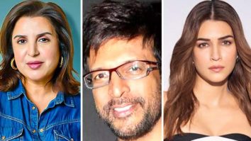 Farah Khan’s playful banter with Jaaved Jaaferi as he reveals Kriti Sanon lives next door: “To tu deewar phaand ke jaata hai Kriti Sanon ke ghar?”