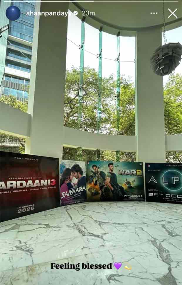 Ahaan Panday and Aneet Padda thank audience for overwhelming response to Saiyaara teaser: “Grateful; Blessed”