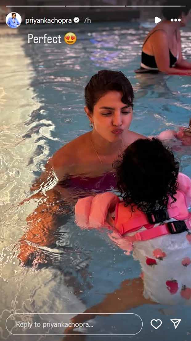 Priyanka Chopra steals hearts with adorable pool date photo featuring daughter Malti Marie