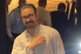 Aamir Khan posing for paps