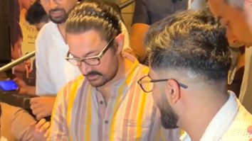Aamir Khan spotted amid his film Sitaare Zameen Par promotions