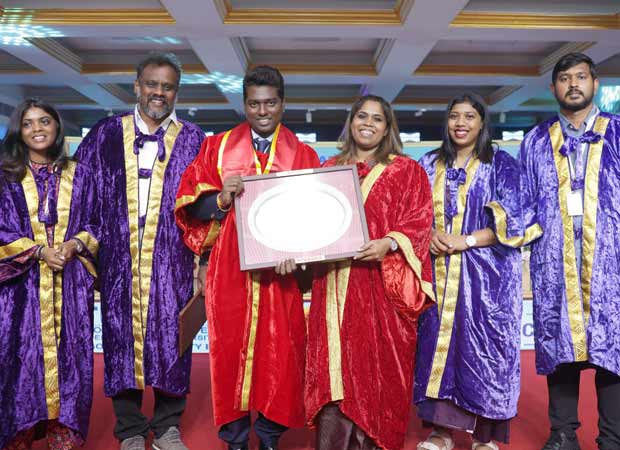 Atlee calls it ‘surreal moment’ as he gets conferred with Doctorate at his alma mater Sathyabama University; shares heartfelt speech