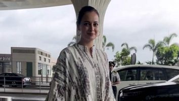 Casual airport look is the way to go! Dia Mirza