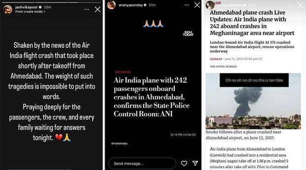 Ahmedabad plane crash: Akshay Kumar, Karan Johar, Vicky Kaushal and other celebs mourn tragedy