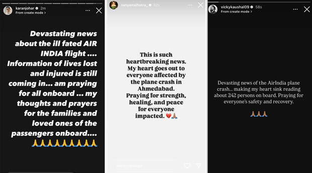 Ahmedabad plane crash: Akshay Kumar, Karan Johar, Vicky Kaushal and other celebs mourn tragedy