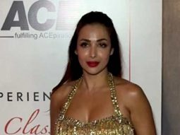 Dazzling as always! Malaika Arora looks gorgeous in this golden tussled outfit