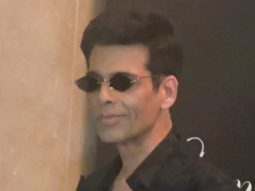 Fashion God for a reason! Karan Johar poses in his best look