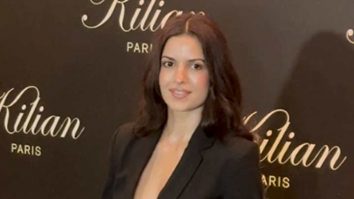 Here to slay in her all black attire! Natasa Stankovic