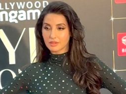 Nora Fatehi in steaming black fit for Bollywood Hungama’s Style Icon Awards