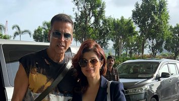Photos: Akshay Kumar and Twinkle Khanna snapped at the airport