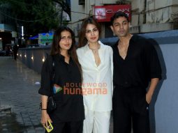 Photos: Fatima Sana Shaikh, Rhea Chakraborty and Showik Chakraborty snapped at Bandra while having street food