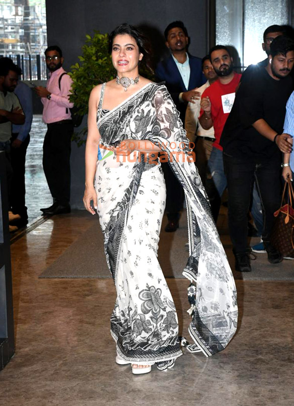 photos kajol snapped promoting her film maa 5