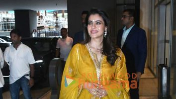 Photos: Kajol snapped while promoting her film Maa