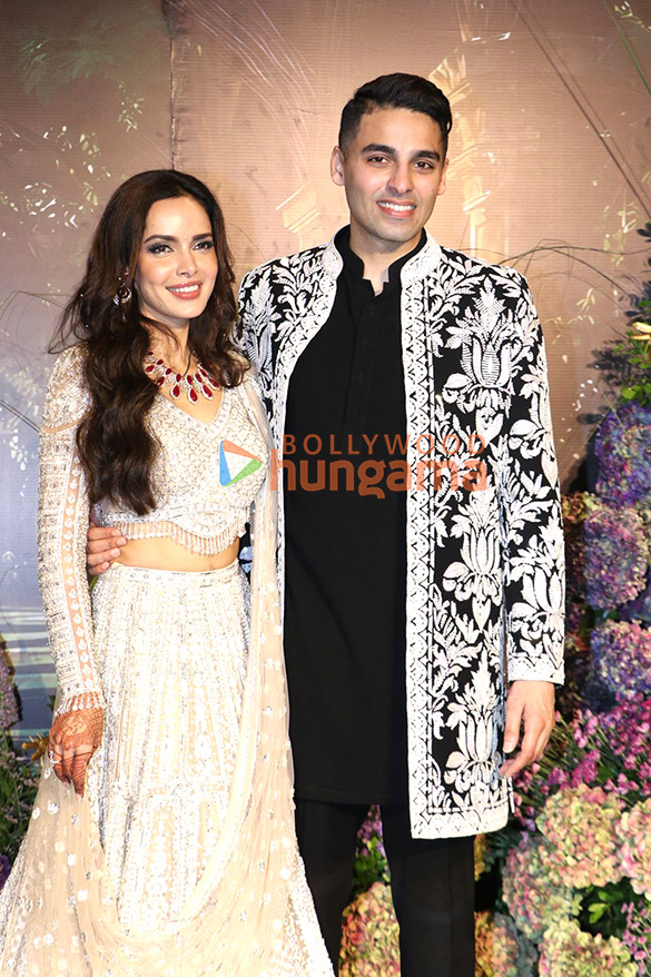 photos madhoo sajid khan poonam dhillon and others snapped at shazahn padamsees sangeet ceremony 14