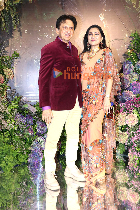 photos madhoo sajid khan poonam dhillon and others snapped at shazahn padamsees sangeet ceremony 15