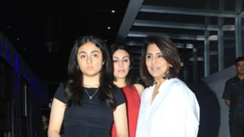 Photos: Neetu Singh, Samara Sahni and Riddhima Kapoor Sahni snapped at Hakkasan in Bandra