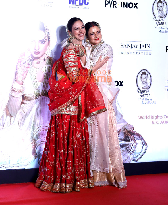 photos rekha aamir khan a r rahman alia bhatt janhvi kapoor simi garewal and others snapped at the re release premiere of umrao jaan 10533 14