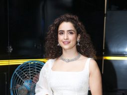 Photos: Sanya Malhotra snapped during a shoot in Andheri