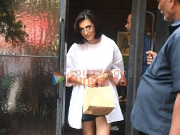 Photos: Tara Sutaria spotted outside a restaurant in Bandra