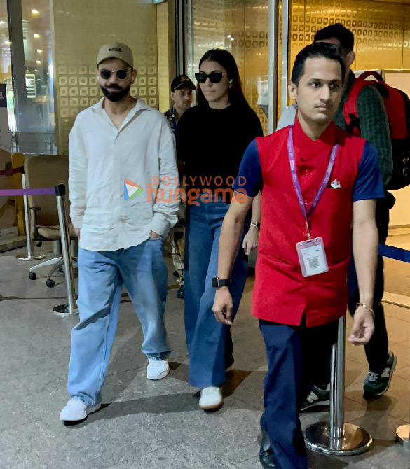 photos virat kohli anushka sharma farah khan and nyra banerjee snapped at the airport 1