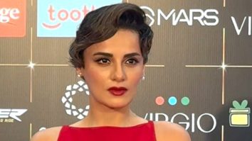 Radhikka Madan giving major Marilyn Monroe at the red carpet of Bollywood Hungama’s Style Icon Awards
