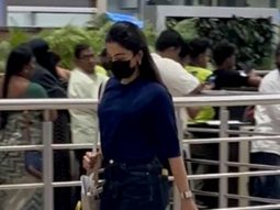 Rashmika Mandanna rocks a casual look at the airport