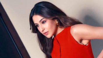Sara Ali Khan’s classy cherry red set