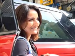 Soha Ali Khan picking her princess Inaaya from school