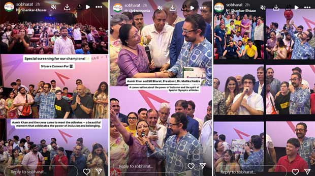 Aamir Khan, Genelia Deshmukh, and Sitaare Zameen Par cast make special appearance as Special Olympics Bharat hosts screening of the film