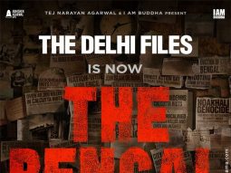 First Look Of The Movie The Bengal Files: Right To Life