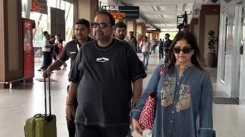 The man with golden voice papped at the airport! Shankar Mahadevan