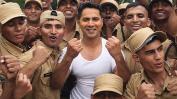 Varun Dhawan takes on 50 push-ups with Army Cadets on Border 2 shoot