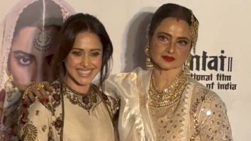 Meet cute ft. Rekha & Nushrratt Bharuccha