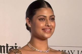 Zanai Bhosle in a gorgeous timeless net saree