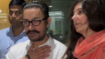 Aamir Khan papped with girlfriend, chitchat with paps in marathi