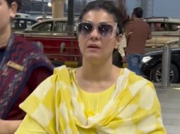 Kajol in her comfy clothes spotted at the airport