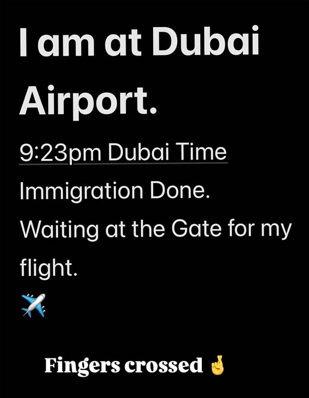 Vineet Kumar Singh safely returns to Mumbai after being stranded at Dubai Airport amid regional tensions