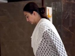 Mamma to be Gauahar Khan spotted in hurry