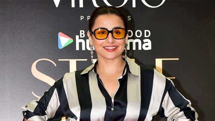 True Fashionista! Vidya Balan attends Bollywood Hungama’s Style Icon Panel