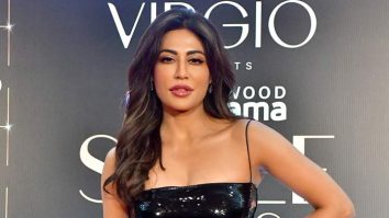 Chitrangda’s sleek blck outfit for Bollywood Hungama’s Style Icon Awards