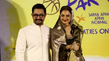 Aamir Khan & Rekha’s great bond at ‘Sitaare Zameen Par’ screening