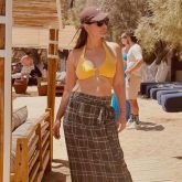 Kareena Kapoor Khan does the lungi dance in bold beachwear while vacationing in Greece