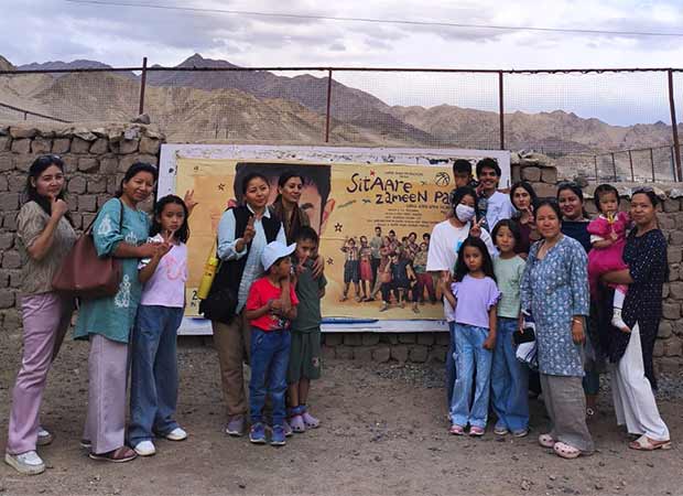 Aamir Khan starrer Sitaare Zameen Par screens at world’s highest altitude theatre in Ladakh for autistic children : Bollywood News – Bollywood Hungama
