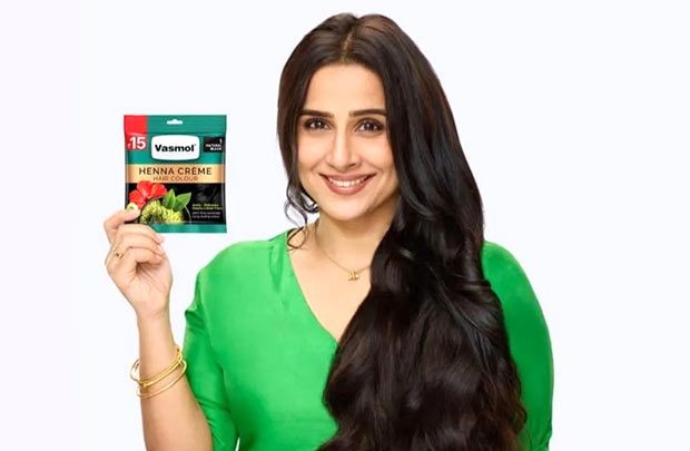 Vidya Balan joins Vasmol as brand ambassador for new henna crème range