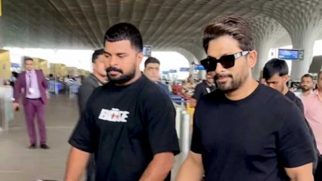Allu Arjun papped at the airport in a comy fit
